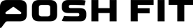 Black Primary Logo - Posh Fit